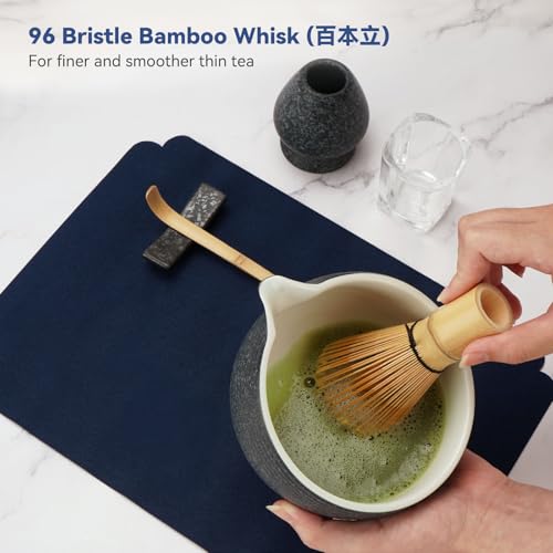 10 Pcs Matcha Whisk Set (10-PC Charcoal Grey)