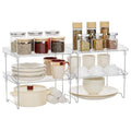 Acrylic Cabinet Organizer Shelf (clear / 4 pack)