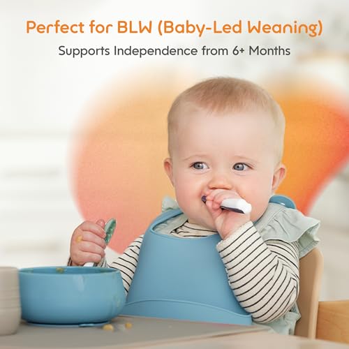 Baby Spoons Self Feeding 6 Months (3 Spoons / Little Rainbow)