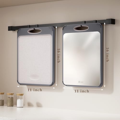 Cutting Board for Kitchen (16"Lx11"W-Gray)