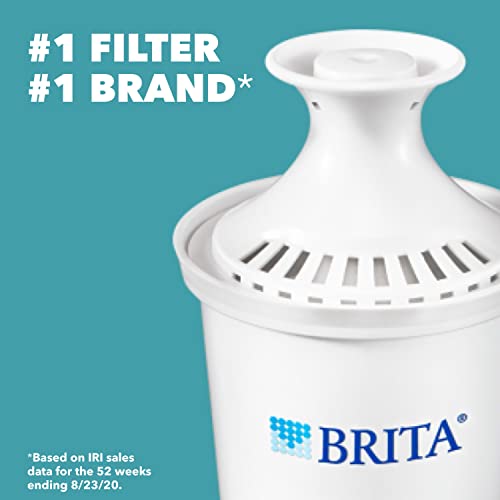 Water Filter Pitcher for Tap and Drinking Water with 1 Standard Filter (Standard / Red)