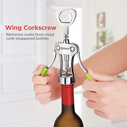 Wine Opener Zinc Alloy Wine Bottle Opener (Green)