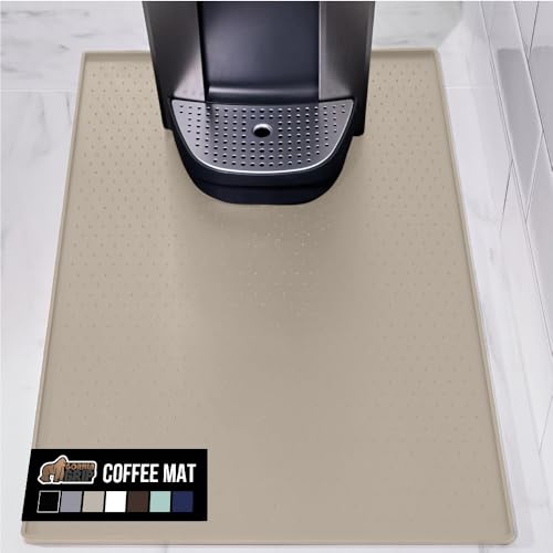 Silicone Coffee Mat (Almond / 15" X 23")