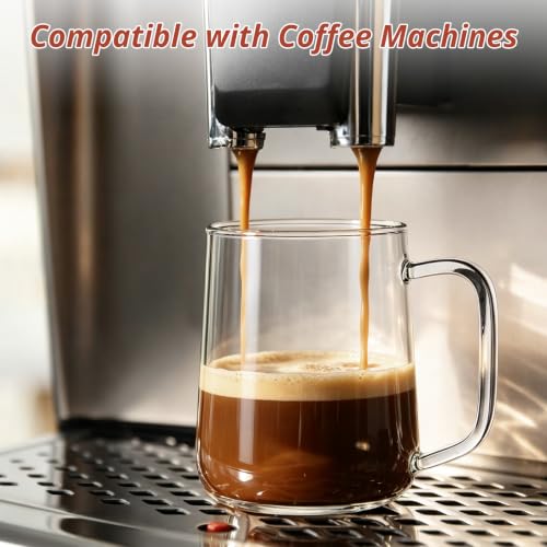 Large Glass Coffee Mugs (24OZ)