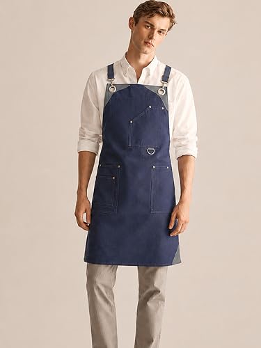 Professional Work Apron for Men & Women (Standard / Work Navy)