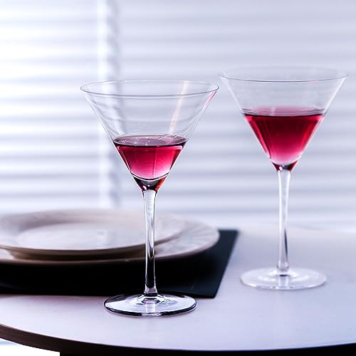 Martini Glasses Set of 4 (9.5 Ounces)