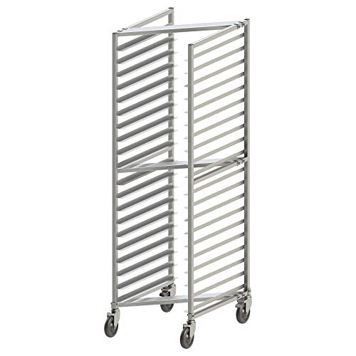 650 lb 3" Aluminum Sheet Pan Rack (20 Tier / Nesting)