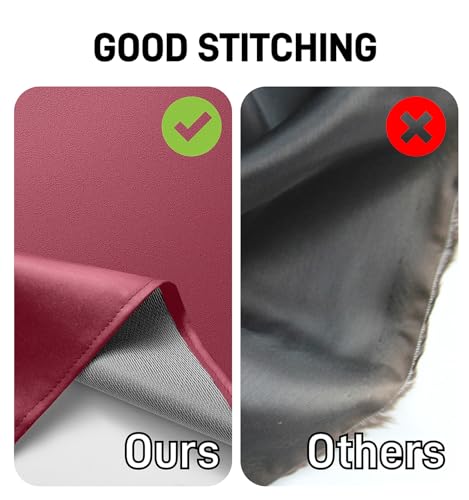 Waterproof Apron with Comfortable Adjustable Bib (Red)