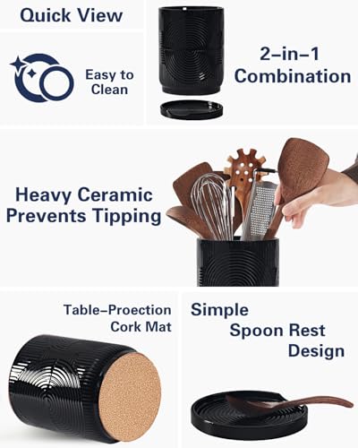 Utensil Holder (Black)