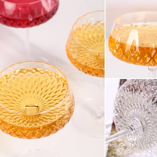Coupe Glasses Set of 4 (Gift Box)