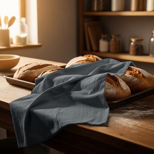 Light Grey Flour Sack Towels [24 Pack (Light Grey / 24 Pack)