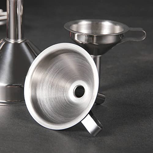 Small Funnels for Filling Bottles (3PCS-3in&2.2in&1.8in)