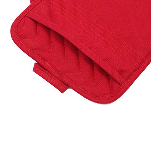 Pot Holders for Kitchen Heat Resistant (Red-1)