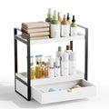 2 Tier Bathroom Organizer (White - New)