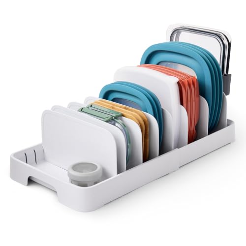 StoraLid 40 Container Lid Organizer (Expandable Premium)