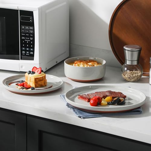 Plates and Bowls Sets (24 Pcs (Service for 8) / Gray)