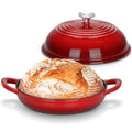 Dutch Oven for Bread Baking (Red)