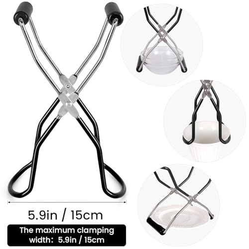 Canning Jar Lifter Tongs (Black)