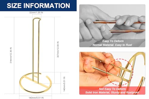 Paper Towel Holder (Gold)