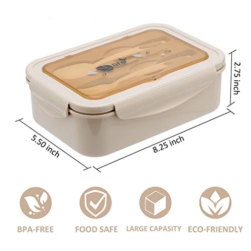 Bento Box for Adults and Kids (Khaki)