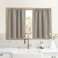 RV Curtains for Camper Windows (Sand / 34"W x 24"L (Pack of 2))