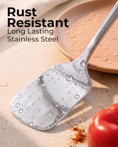 Stainless Steel Spatula Turner (Solid Turner)