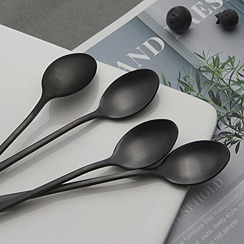 Long Handle Ice Tea Spoons (Black ice tea spoons)