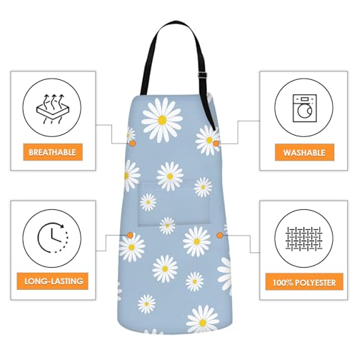 Apron with Pockets (Daisy)