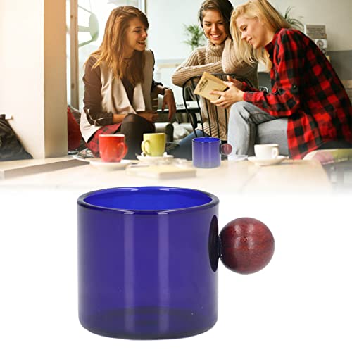 Glass Espresso Cups (Blue)