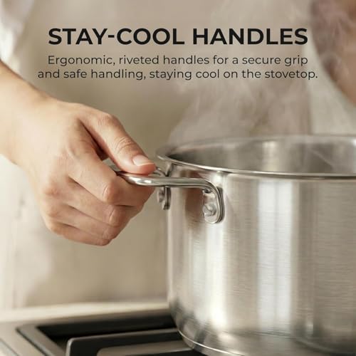 6.5 QT Stock Pot with Lid