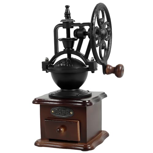 Manual Coffee Grinder with Catcher Drawer