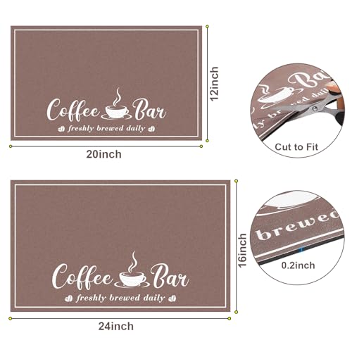 Fashion Coffee Mat (Brown / 16" x 24")