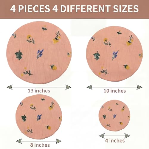 Reusable Bowl Covers (Dusty Peach)