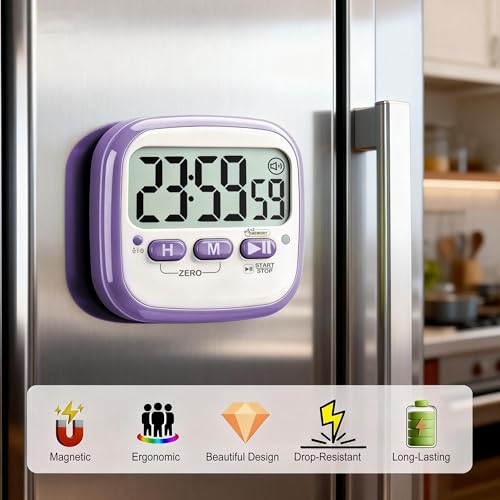 2 Pack Classroom Timers for Kids Teachers (2* Pink & Purple ( Girls Favorite ))