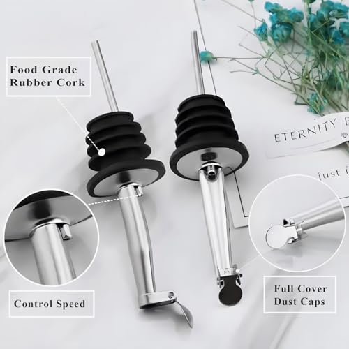 12 Pack Oil Pourers with Flip Top (Pourers - Flip Top-Zidong)