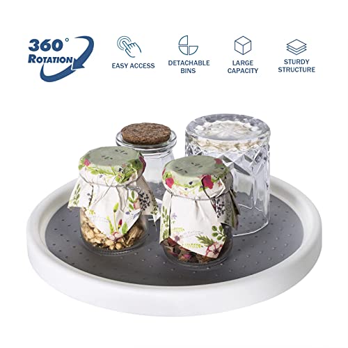 Lazy Susan Organizer (1-Pack, 2-Tier, 10-Inch)
