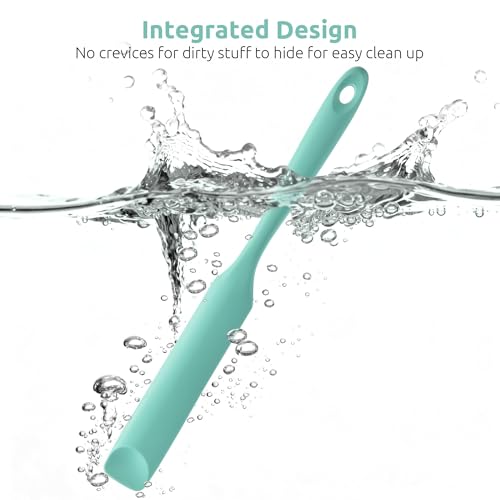 Silicone Jar Spatula for Sourdough Starter (Aqua Sky / 9.65 in)