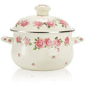 Enamel Stockpot with Lid