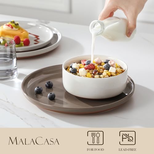 Plates and Bowls Sets (12 Pcs (Service for 4) / Multicolor)
