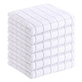 100% Cotton Terry Kitchen Towels (White / 13 X 28 - 6 Pack)