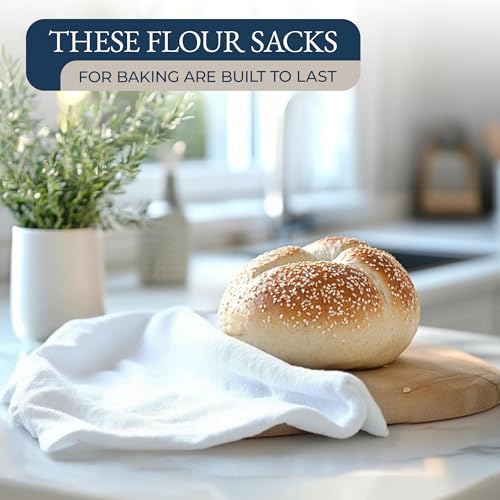 Cotton Kitchen Towels and Dishcloths 20 Pack (Kitchen Linen Set of 20 / 06: Red)