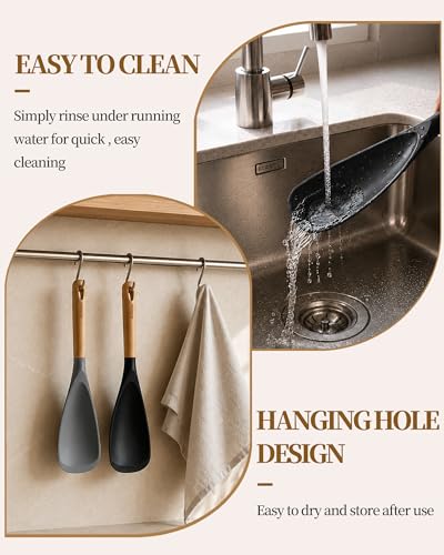 Cooking Spoon (Black & Gray)