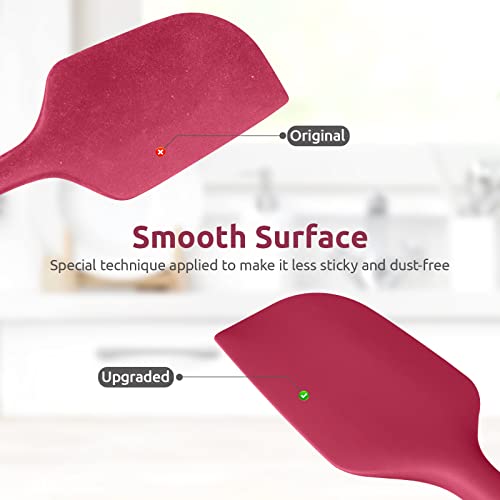 14in Extra Large Silicone Spatula (Red / 14.2in)