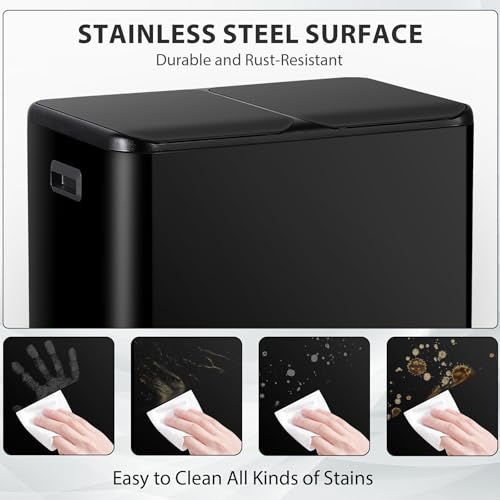 Kitchen Trash Can (Black)
