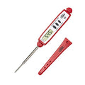 ProAccurate® Instant Read Digital Pocket Thermometer with 2.75" Stainless Steel Tip for Accurate Temperature Measurement (Red)
