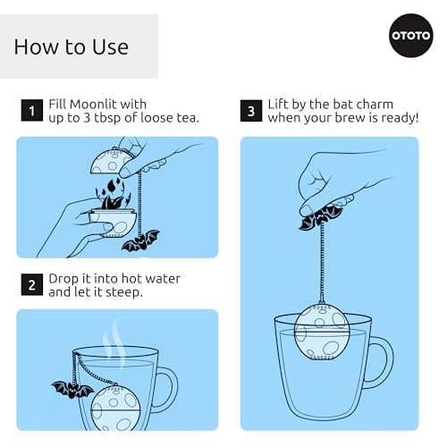 Cute Tea Strainers (Moonlit, Spooky, Gothic)
