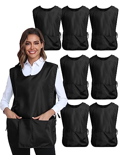 7 Pack Unisex Cobbler Apron (Standard / 7 Pack - Cobbler Apron Black)