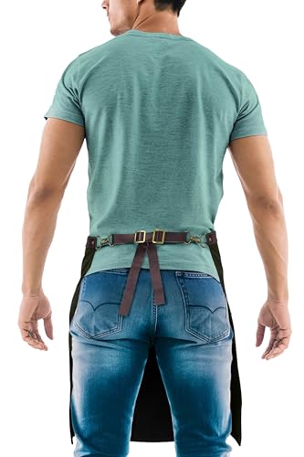 Half Barista Apron (Half Apron Green)
