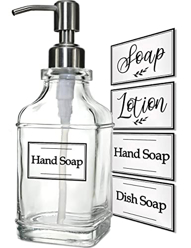 Antique Design Soap Dispenser with Rust Proof 304 Stainless Steel Pump (Stainless Steel)