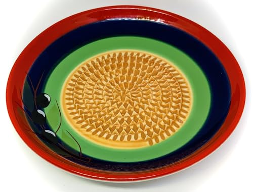 Premium Ceramic Garlic Grater Plate Set